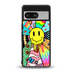 y2k doodle back phone cover | glass case for Google Pixel 8