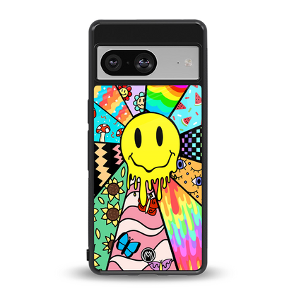 y2k doodle back phone cover | glass case for Google Pixel 8