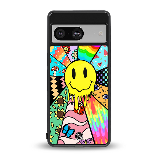 y2k doodle back phone cover | glass case for Google Pixel 8