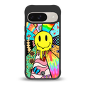 y2k doodle back phone cover | glass case for google pixel 9
