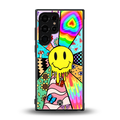 y2k doodle back phone cover | glass case for samsung galaxy s23 ultra