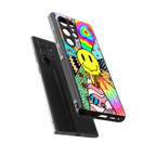 y2k doodle back phone cover | glass case for samsung galaxy s25 ultra
