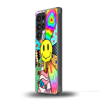 y2k doodle back phone cover | glass case for samsung galaxy s25 ultra