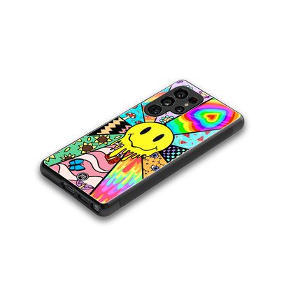 y2k doodle back phone cover | glass case for samsung galaxy s25 ultra