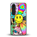y2k doodle back phone cover | glass case for samsung galaxy s25 plus