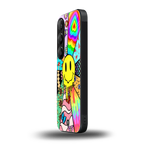 y2k doodle back phone cover | glass case for samsung galaxy s24 fe