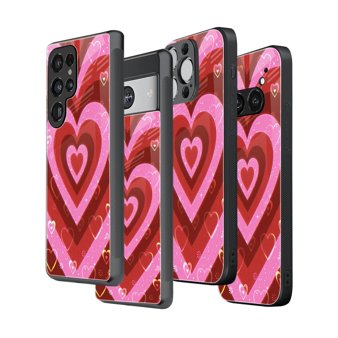 Stylish Glass Back Case for All Smartphones iPhone, Samsung, OnePlus, Pixel, Redmi, Oppo, Vivo, Motorola