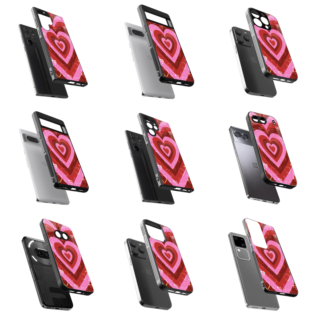 Durable Glass Back Mobile Case for iPhone, Samsung, OnePlus, Google Pixel, Redmi, Vivo, Oppo
