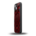 y2k hearts x spider back phone cover | glass case for iphone 13 mini