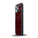y2k hearts x spider back phone cover | glass case for iphone 13 pro