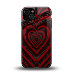 y2k hearts x spider back phone cover | glass case for iphone 13