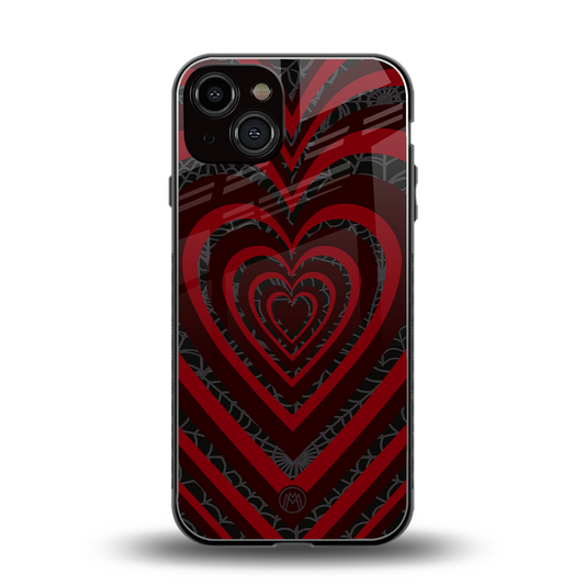 y2k hearts x spider back phone cover | glass case for iphone 13