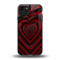 y2k hearts x spider back phone cover | glass case for iphone 14