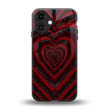 y2k hearts x spider back phone cover | glass case for iphone 16