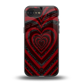 y2k hearts x spider back phone cover | glass case for iphone 16e