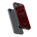 y2k hearts x spider back phone cover | glass case for iphone 16e