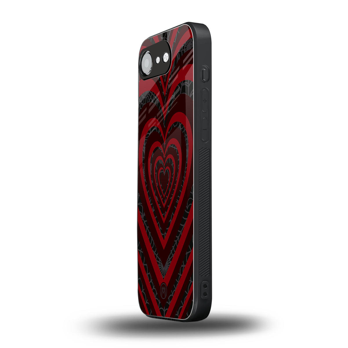 y2k hearts x spider back phone cover | glass case for iphone 16e