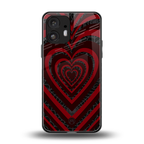 y2k hearts x spider back phone cover | glass case for nothing phone 2