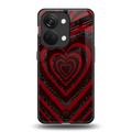 y2k hearts x spider back phone cover | glass case for oneplus nord 3