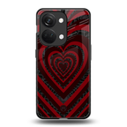 y2k hearts x spider back phone cover | glass case for oneplus nord 3