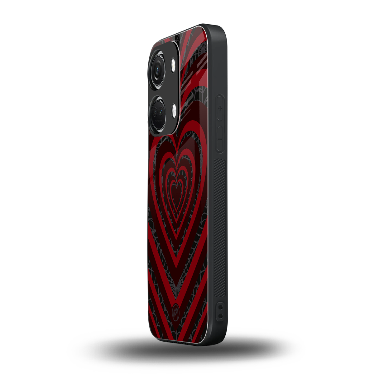 y2k hearts x spider back phone cover | glass case for oneplus nord 3