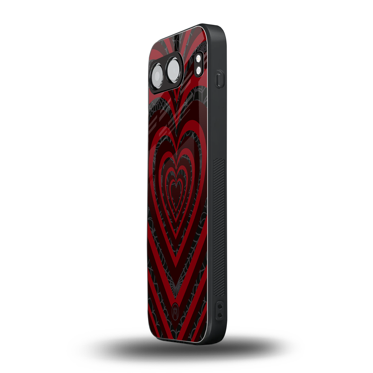 y2k hearts x spider back phone cover | glass case for oneplus nord 4