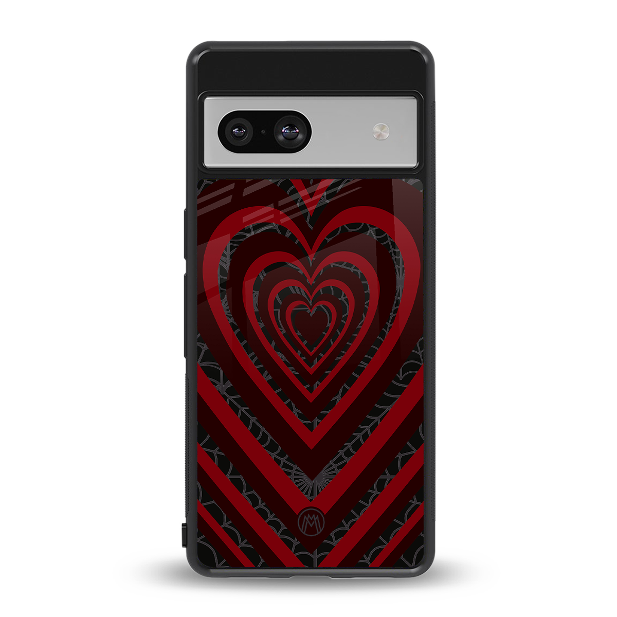y2k hearts x spider back phone cover | glass case for Google Pixel 7