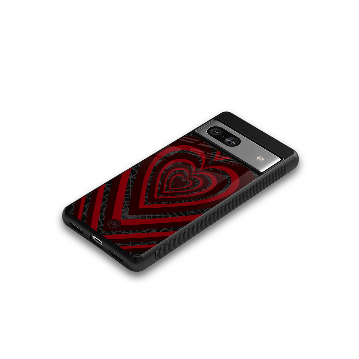 y2k hearts x spider back phone cover | glass case for Google Pixel 7