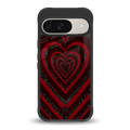 y2k hearts x spider back phone cover | glass case for google pixel 9