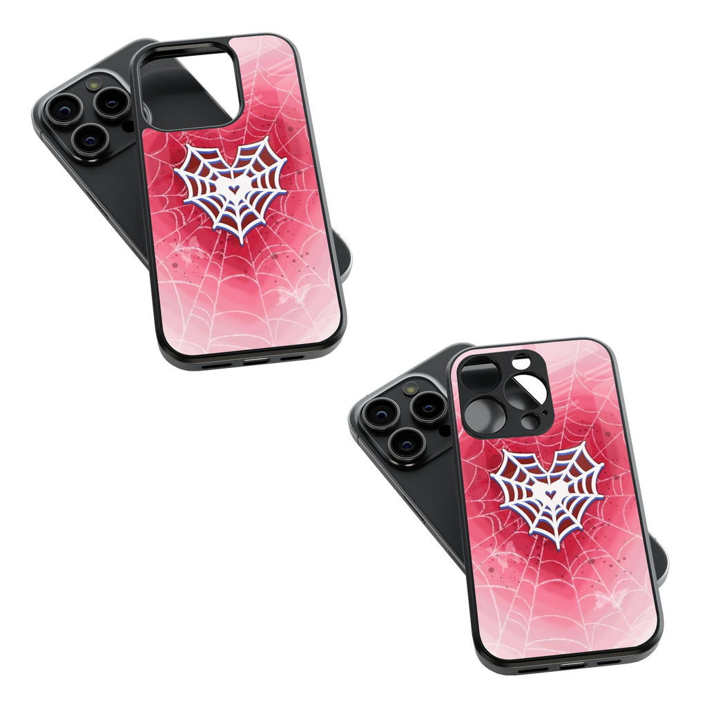 Trendy Glass Back Mobile Case for iPhone, Samsung, Redmi, OnePlus, Google Pixel, Motorola