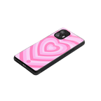 y2k pink hearts aesthetic back phone cover | glass case for nothing phone 2