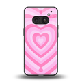 y2k pink hearts aesthetic back phone cover | glass case for nothing phone 2a