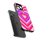 y2k pink hearts berrybomb edition back phone cover | glass case for iphone 16 pro