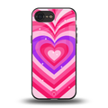 y2k pink hearts berrybomb edition back phone cover | glass case for iphone 16e