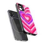y2k pink hearts berrybomb edition back phone cover | glass case for nothing phone 1