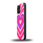 y2k pink hearts berrybomb edition back phone cover | glass case for nothing phone 1