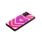 y2k pink hearts berrybomb edition back phone cover | glass case for nothing phone 2