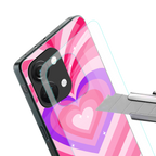 y2k pink hearts berrybomb edition back phone cover | glass case for oneplus nord 3