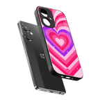 y2k pink hearts berrybomb edition back phone cover | glass case for oneplus nord ce 3
