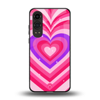y2k pink hearts berrybomb edition back phone cover | glass case for oneplus nord ce 4 lite