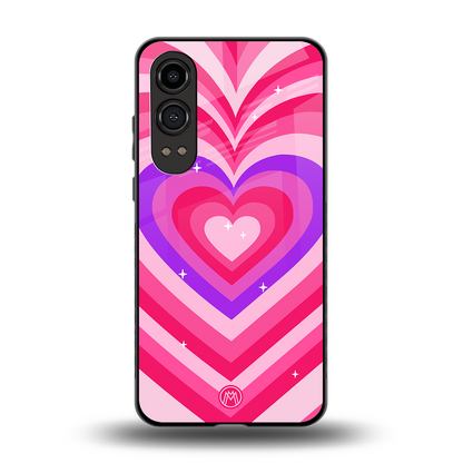 y2k pink hearts berrybomb edition back phone cover | glass case for oneplus nord ce 4 lite