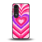 y2k pink hearts berrybomb edition back phone cover | glass case for oneplus nord ce 4