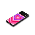y2k pink hearts berrybomb edition back phone cover | glass case for google pixel 6 pro