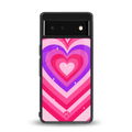 y2k pink hearts berrybomb edition back phone cover | glass case for Google Pixel 6A