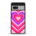 y2k pink hearts berrybomb edition back phone cover | glass case for Google Pixel 7A