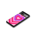 y2k pink hearts berrybomb edition back phone cover | glass case for Google Pixel 7