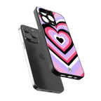 y2k pink hearts bubblegum edition back phone cover | glass case for iphone 13 pro max