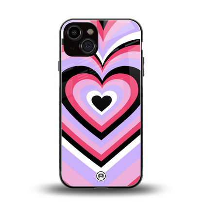 y2k pink hearts bubblegum edition back phone cover | glass case for iphone 13