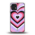 y2k pink hearts bubblegum edition back phone cover | glass case for nothing phone 1