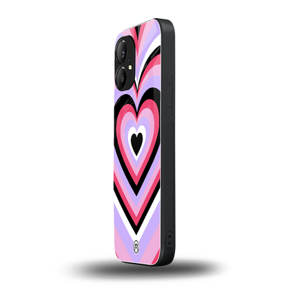 y2k pink hearts bubblegum edition back phone cover | glass case for nothing phone 1